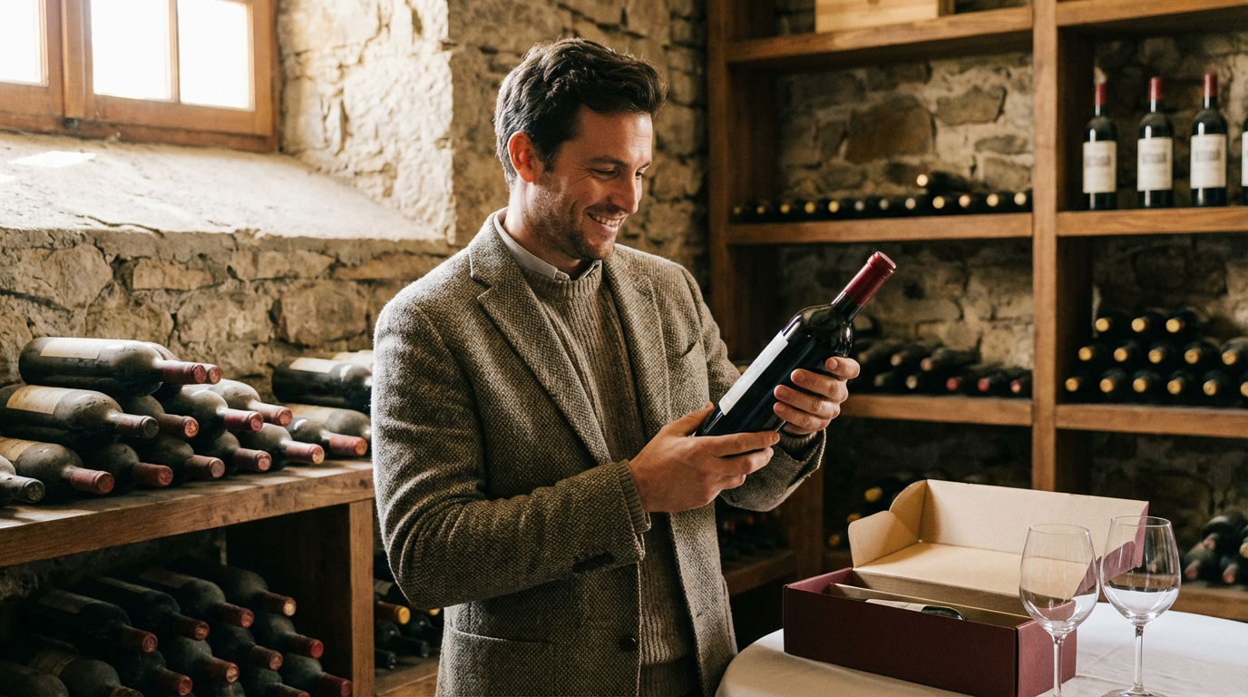 Qual o melhor vinho para presentear um homem?