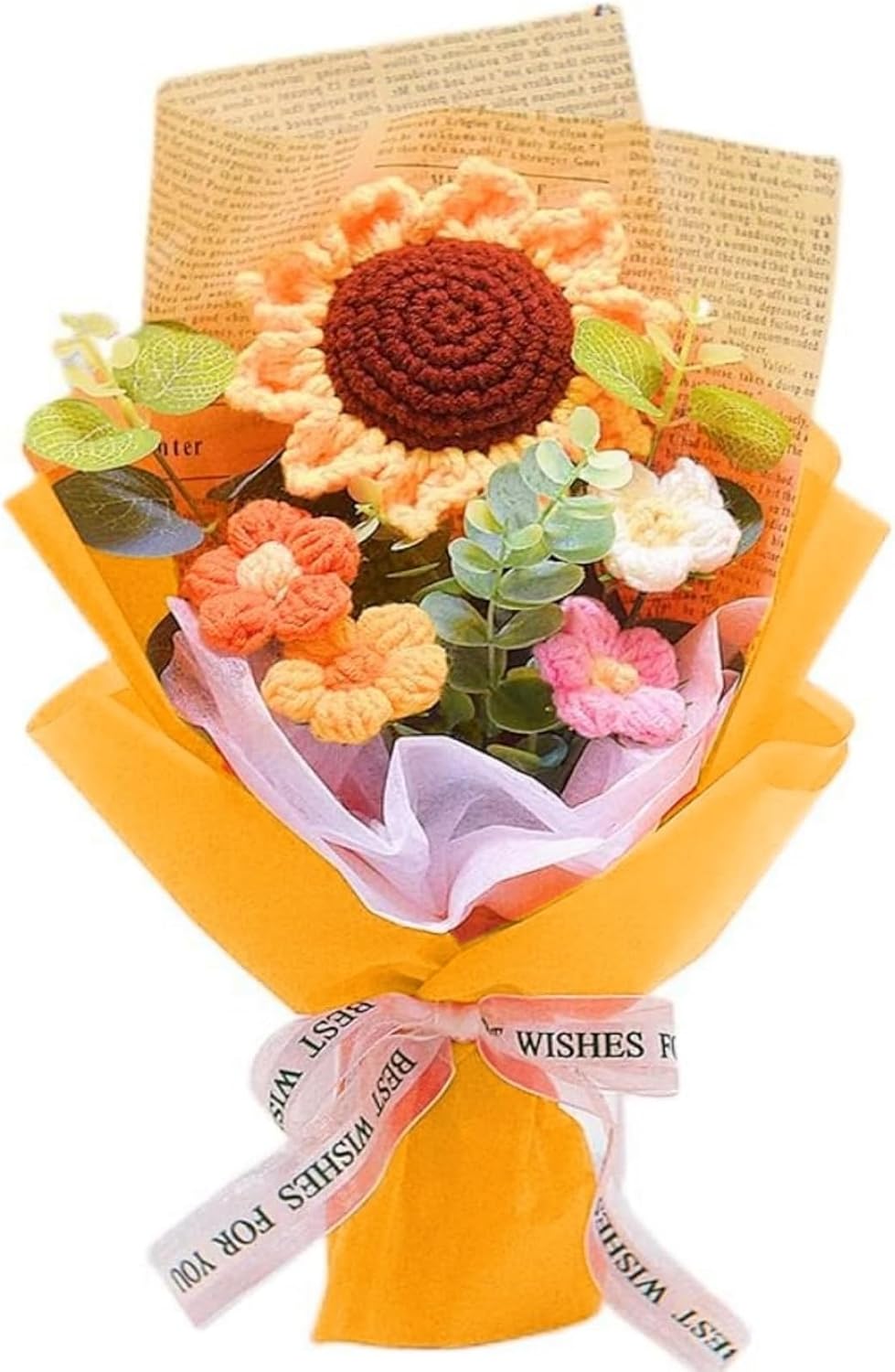 Flores com cartão especial