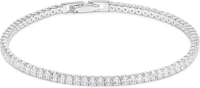 Pulseira Feminina Pontos de Luz Prata