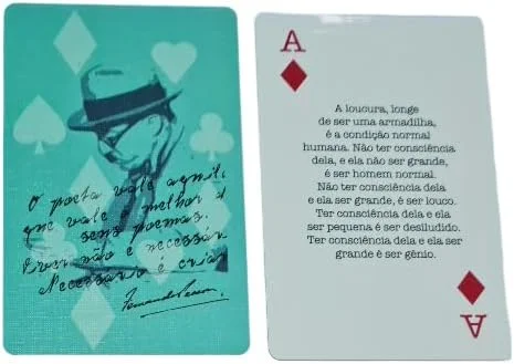 26. Baralho personalizado ou jogo de cartas colecionável