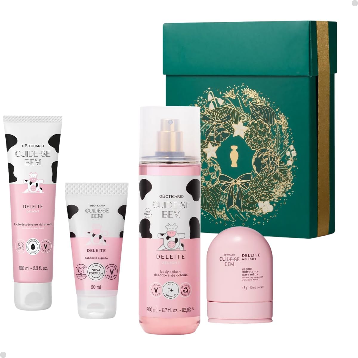 Kit Presente Cuide-Se Bem Deleite