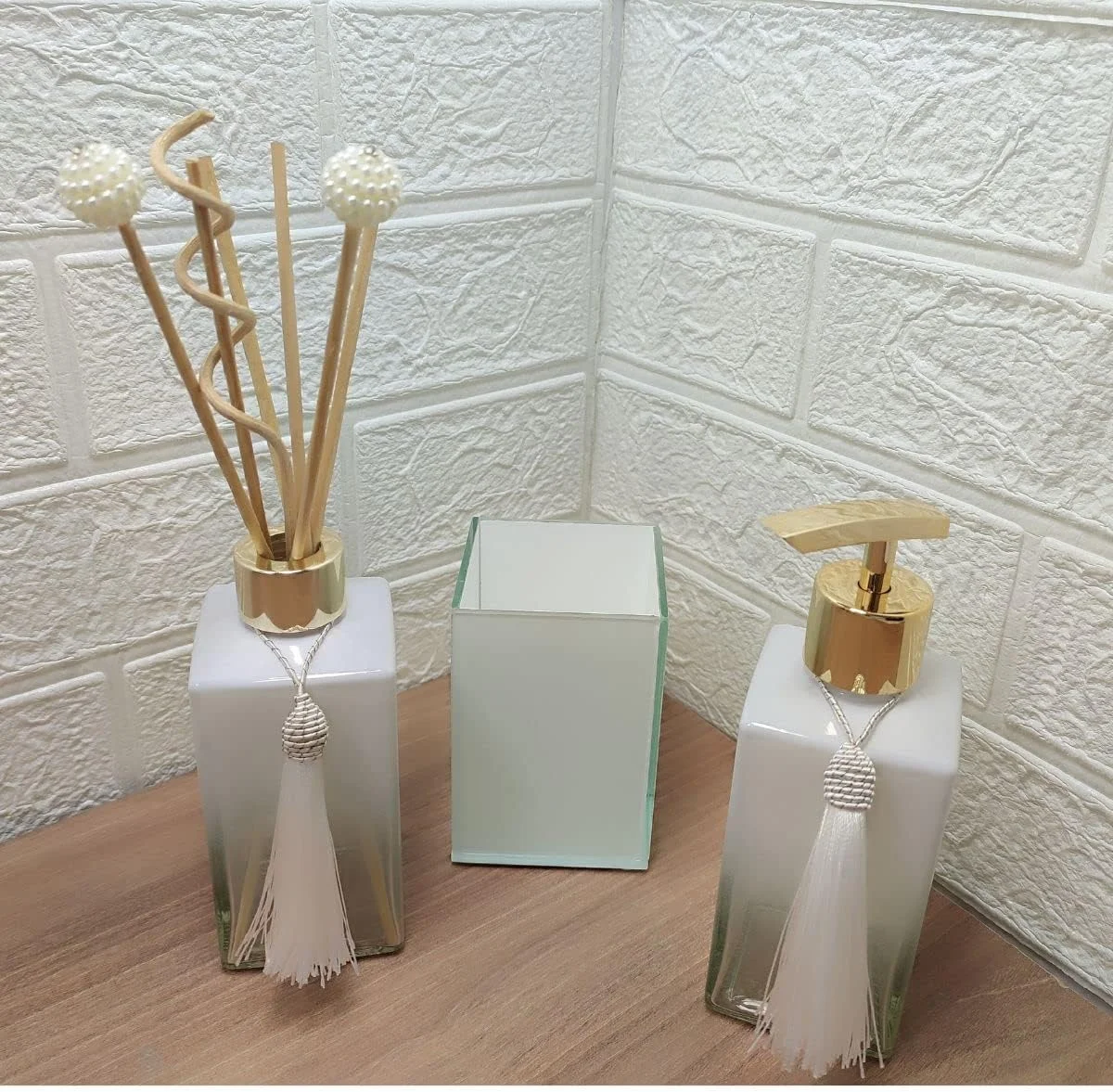 Kit Para Lavabo Jogo Banheiro