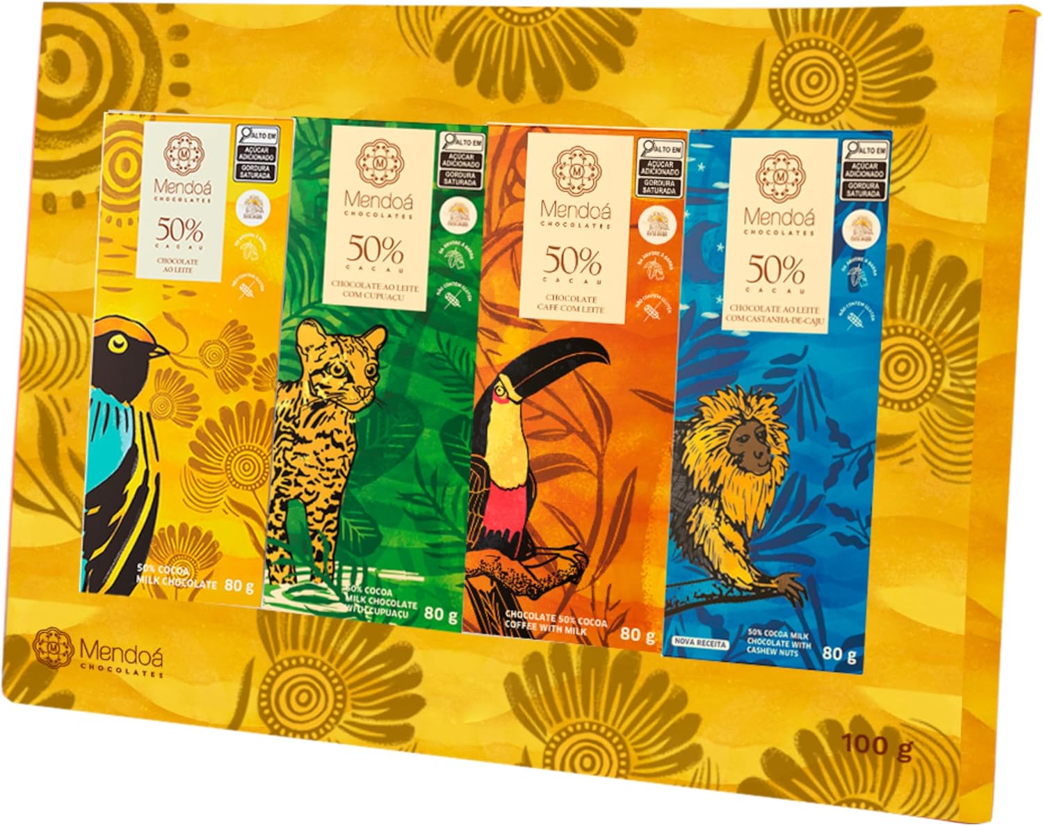 Caixa de chocolate premium presenteável