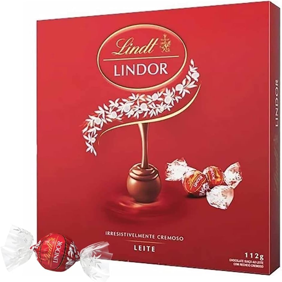 Bombom de Chocolate Suiço Lindt Lindor