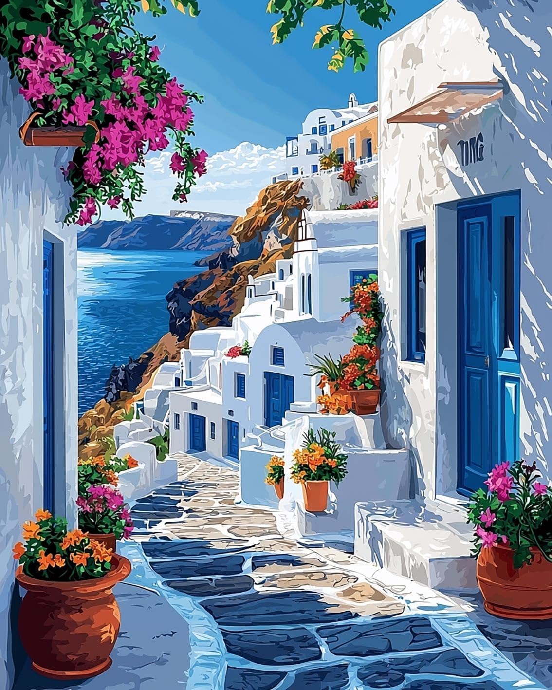 Mrnsiet Kits de pintura por números para adultos iniciantes