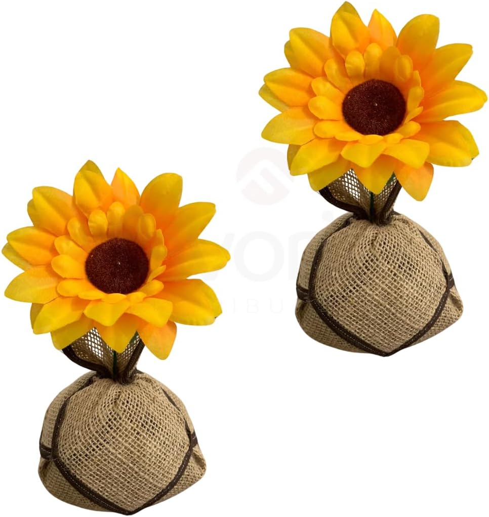 Peso de Porta Aparador Artesanal Girassol