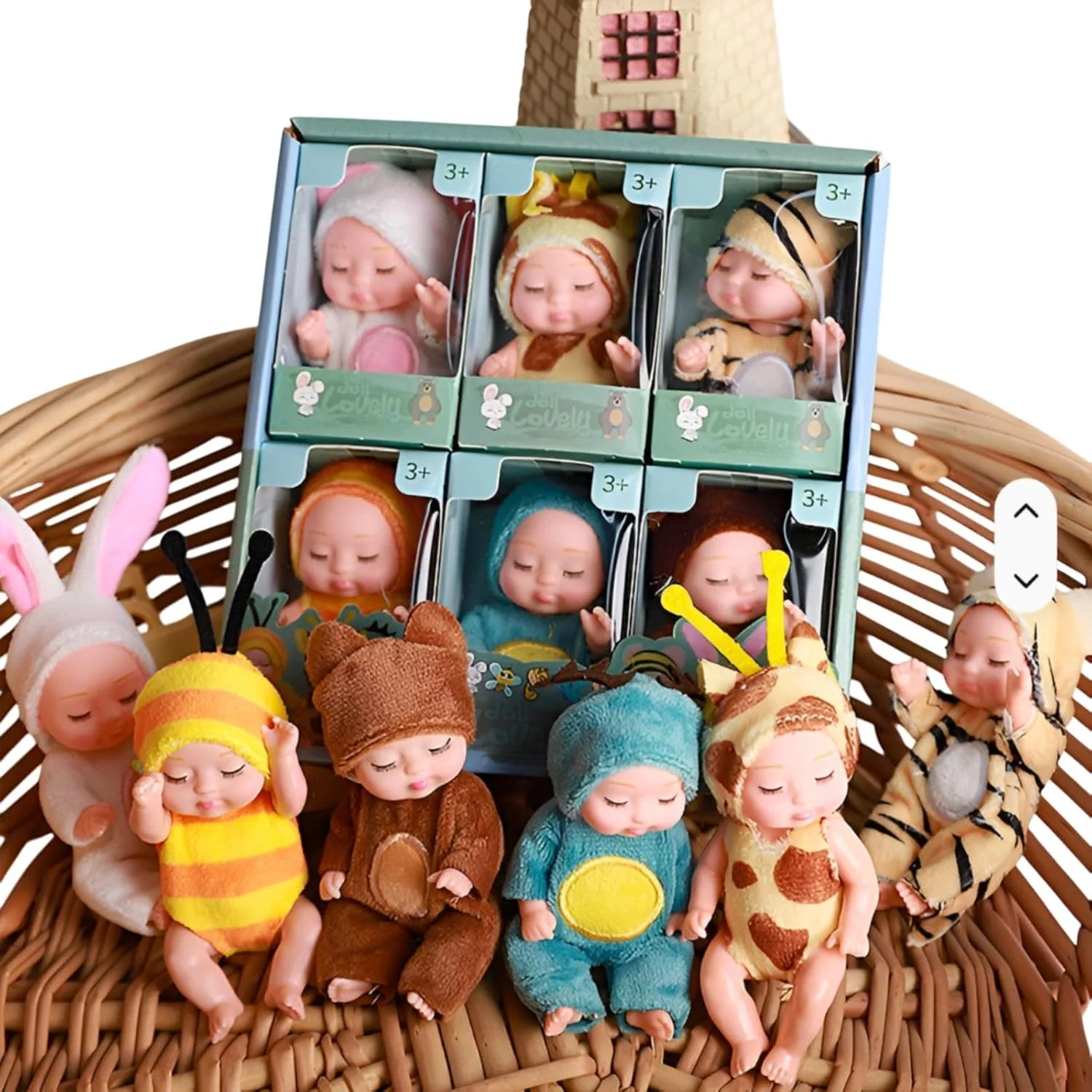 Conjunto de Mini Bonecas