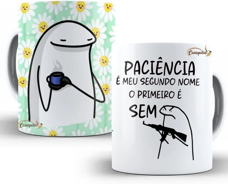 16. Caneca personalizada com frase divertida ou emocional